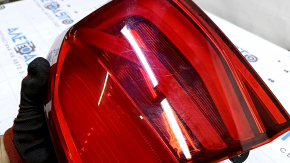 Фонарь внешний крыло правый BMW 3 F30 16-18 светлый, под полировку