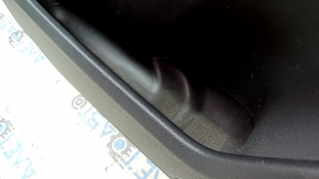 Panou ușă stânga față pentru Audi A6 C7 12-18, piele neagră, inserție și cotieră, piele neagră, cu mâner, BOSE, cu iluminare din spate, zgârieturi, lovituri, necesită curățare