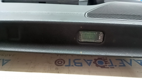 Panou ușă stânga față pentru Audi A6 C7 12-18, piele neagră, inserție și cotieră, piele neagră, cu mâner, BOSE, cu iluminare din spate, zgârieturi, lovituri, necesită curățare