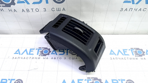 Дефлектор воздуховода торпеды левый в сборе Toyota Prius V 15-17 черный