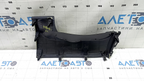 Накладка колени водителя под рулевой колонкой Toyota Prius V 15-17 черная