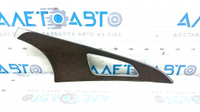 Panou decorativ ușă (cartele) față dreapta Audi A6 C7 16-18 aspect lemn (frasin maro)