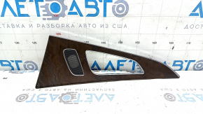 Panou decorativ ușă (cartele) spate dreapta Audi A6 C7 16-18 aspect lemn (frasin maro)