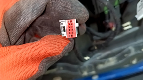 Дверь в сборе передняя правая Jeep Compass 17-26 keyless, синий PBJ, тычки, царапины