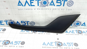 Накладка центральной консоли боковая левая Mazda CX-5 17-25 черная с хромом
