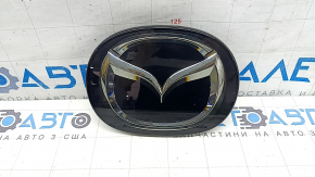 Эмблема решетки радиатора Mazda CX-5 17-24 под радар, песок