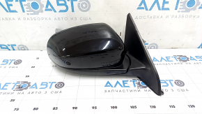Зеркало боковое правое в сборе Jeep Compass 17-26 3+4 пинов, подогрев, BSM, черное, песок