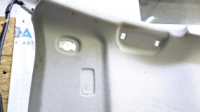 Обшивка потолка Toyota Prius V 12-16 серая, без люка, с плафоном, под химчистку