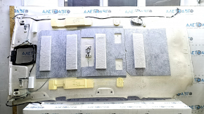 Обшивка потолка Toyota Prius V 12-16 серая, без люка, с плафоном, под химчистку