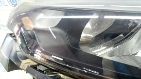 Фара передняя левая в сборе Jeep Compass 22-26 галоген + LED с креплением, царапины