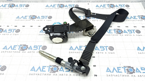 Centură de siguranță pasager Mazda CX-5 21-25 neagră cu tensionator și sistem de fixare negru, rezistentă la apă, pentru curățare