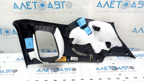 Обшивка арки верхняя левая Jeep Compass 19-26 черная, две части