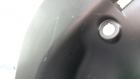 Обшивка арки нижняя левая Jeep Compass 17-26 черная, тип 1, без кармана, царапины, надломана направляющая
