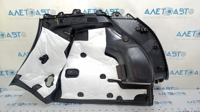 Обшивка арки нижняя левая Jeep Compass 17-26 черная, тип 1, без кармана, царапины, надломана направляющая