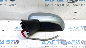 Зеркало боковое левое в сборе Toyota Prius V 15-17 5 пинов, зеленое