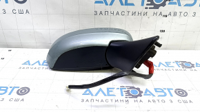 Зеркало боковое правое в сборе Toyota Prius V 12-17 5 пинов, зеленое