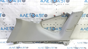 Накладка задней стойки левая Toyota Prius V 12-17 серая, 2 части, потерта