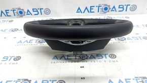 Руль голый Mazda CX-5 20-25 кожа черная, без подогрева, с накладкой, царапины, потерт