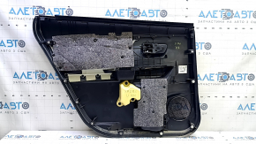 Panou ușă spate dreapta pentru Toyota Prius V 15-17, negru, inserție din piele, negru, cu mâner, zgârieturi