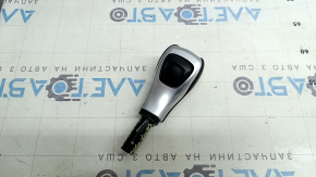 Ручка КПП Jeep Compass 22-26 кожа, серая накладка, царапины