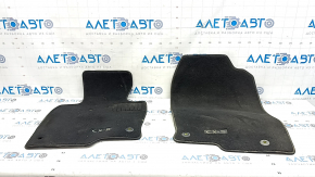 Комплект ковриков салона ткань Mazda CX-5 17-24 черный, под чистку