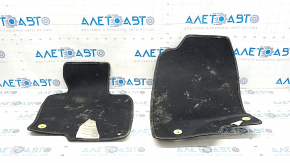 Комплект ковриков салона ткань Mazda CX-5 17-24 черный, под чистку