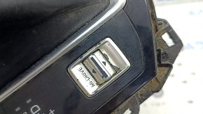 Накладка шифтера АКПП Mazda CX-5 17-24 с кнопкой MiDrive, царапины, облез хром, без накладки