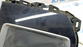 Накладка шифтера АКПП Mazda CX-5 17-24 с кнопкой MiDrive, царапины, облез хром, без накладки