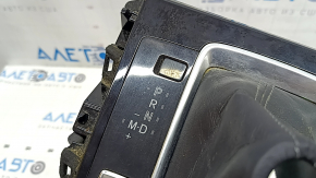 Накладка шифтера АКПП Mazda CX-5 17-24 с кнопкой MiDrive, царапины, облез хром, без накладки