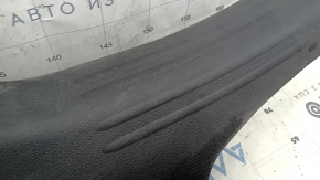 Накладка порога задняя правая Jeep Compass 17-26 черная, царапины
