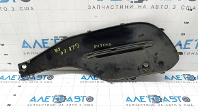 Решетка переднего бампера правая Mercedes W167 GLE 350 450 20-23 структура с хром, под парктроники, надломаны крепления