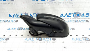 Зеркало боковое левое в сборе Mercedes W167 GLE 350 450 20-23 10+8+4+2 поворотник, подогрев, подсветка, BSM, камера, автозатемнение, черное, в клее, царапины, контакт с водой, окислены фишки