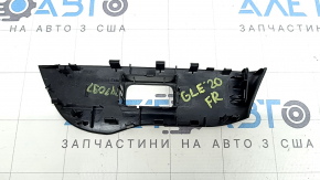 Накладка управления стеклоподъемником передним правым Mercedes W167 GLE 350 450 20-23 черная, потерта