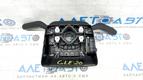 Подрулевые переключатели гитара в сборе Mercedes W167 GLE 350 450 20-26 черные с шлейфом под подогрев руля и регулировкой рулевой колонки, тычка