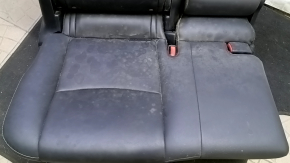 Задний ряд сидений 2 ряд правое Toyota Prius V 15-17 кожа черная, под химчистку, царапины