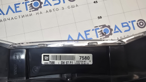 Щиток приборов Chevrolet Equinox 10-15 дорест 97к, царапины, не корректно показывает температуру