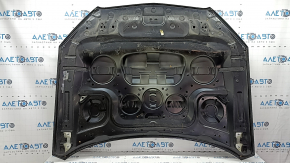 Капот голый Mercedes W167 GLE 350 450 20-26 алюминий, черный 040
