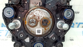 Подушка безопасности airbag в руль водительская Honda CRV 23-26 черная, ржавый пиропатрон