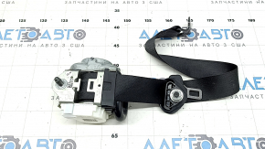 Ремень безопасности задний правый Mercedes W167 GLE 350 450 20-23 с пиропатроном, черный