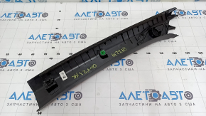 Ornamente montanți față negri pentru Honda CRV 23-25, dreapta sus, zgârieturi, sub tweeter