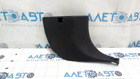 Ornamente montanți față negri pentru Honda CRV 23-25, zgâriați, partea inferioară dreapta