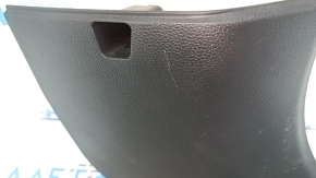 Ornamente montanți față negri pentru Honda CRV 23-25, zgâriați, partea inferioară dreapta