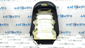 Tapițerie spătar scaun șofer Mercedes W167 GLE 350 450 20-23, piele neagră, perforată, încălzită