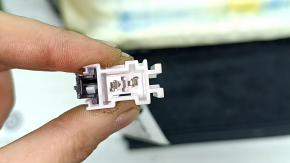 Tapițerie spătar scaun șofer Mercedes W167 GLE 350 450 20-23, piele neagră, perforată, încălzită