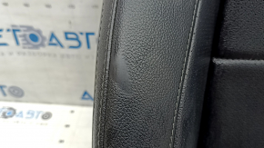Tapițerie spătar scaun șofer Mercedes W167 GLE 350 450 20-23, piele neagră, perforată, încălzită