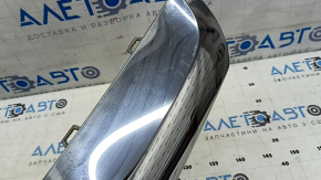 Накладка губы заднего бампера Mercedes W167 GLE 350 450 20-26 хром, царапины, тычки