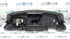 Торпедо передняя панель с AIRBAG Mercedes W167 GLE 350 450 20-23 черная без проекции, с верхней накладкой, ржавый пиропатрон