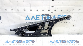 Ручка двери внутренняя передняя левая Audi Q7 16-26 хром, царапины