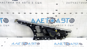 Ручка двери внутренняя передняя левая Audi Q7 16-26 хром, царапины
