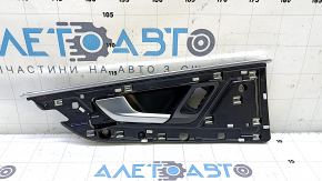 Ручка двери внутренняя задняя левая Audi Q7 16-26 хром